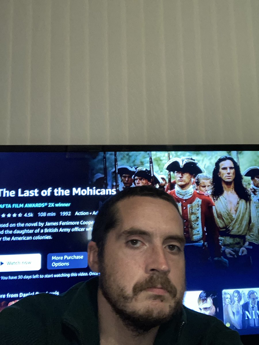 ronan19921's tweet photo. Tonight I am watching Daniel Day Lewis movie called
The Last Of The Mohicans
On Amazon Prime Video @primevideouk https://t.co/e4JySJGi8l