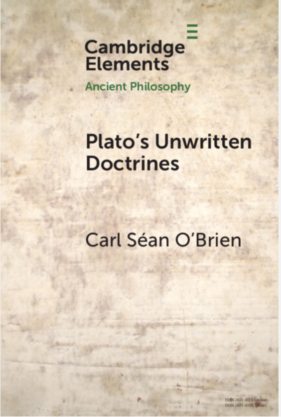 I highly recommend picking up Carl Séan O'Brien's Plato's Unwritten Doctrines, recently released by Cambridge University Press.

The goal of the book is to introduce Anglophone Plato scholars to the work of the Tübingen School (TS), and O'Brien certainly succeeds in this task.
