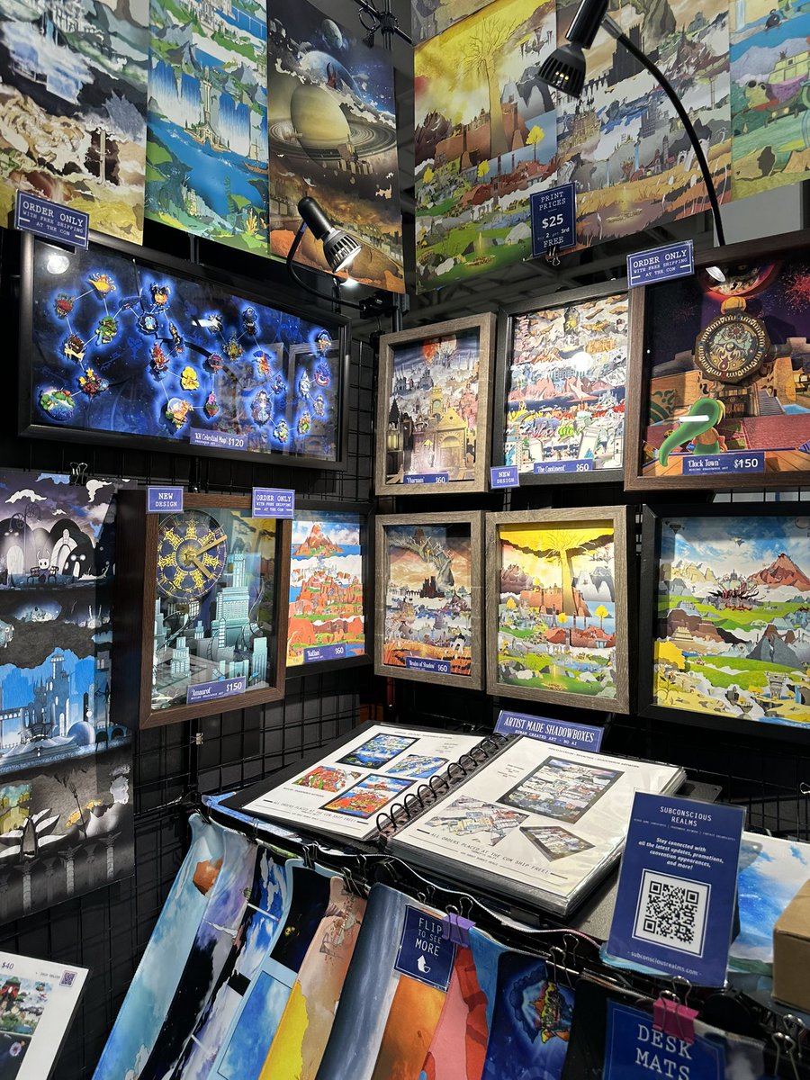 subconsciousrlm's tweet photo. In Salt Lake City this weekend for FanX!

Come find me in the Artist Alley, table 508 near the front entrance. I’ve got several new designs this year including Outer Wilds, Expedition 33, Final Fantasy 14, map of the grand line, and more! 

#fanx #fanxsaltlake #fanx2025 https://t.co/qUEoVZLXcs