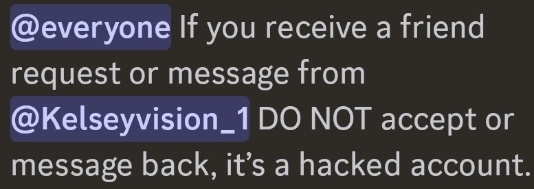 EmberFoxVT's tweet image. Another person in my friend's server got hacked. @discord @discord_support Yall gonna actually do something about these hackers? Or are yall just twiddling your thumbs and not doing anything?