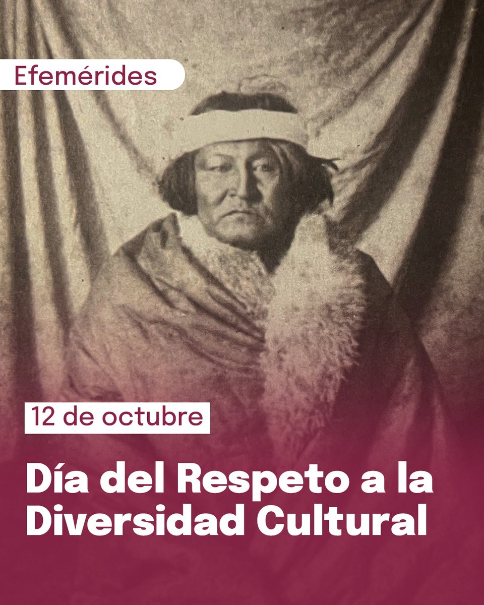 👦🏾👩🏽 DÍA DEL RESPETO A LA DIVERSIDAD CULTURAL 📌 Reemplaza el “día de la raza” dispuesto por un decreto de Hipólito Yrigoyen el 4 de octubre de 1917 en recuerdo de la llegada de Cristóbal Colón a América.

#DiversidadCultural #Educación