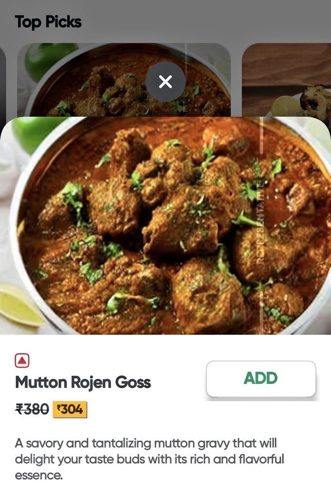 altertwit's tweet image. Rogan Josh  is now Rojen Goss on #Swiggy.
Delectable #Spoonerism.