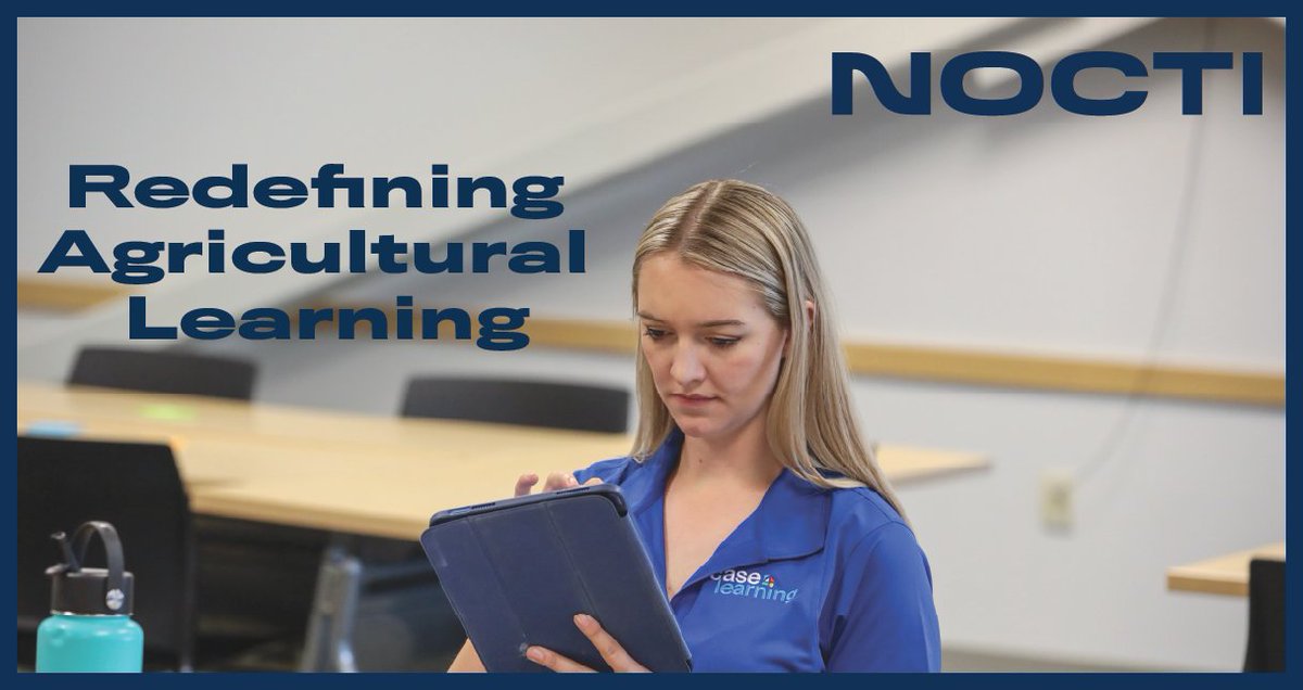 CASE 4 Learning (CASE) is transforming agricultural education with hands-on learning and industry-aligned credentials. In partnership with NOCTI, students gain real-world skills and credentials that set them apart. Read more now! 
nocti.org/credentialing/…