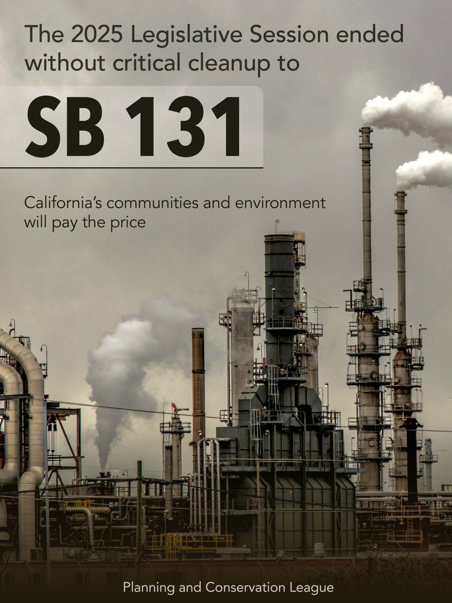 Planning and Conservation League tweet media