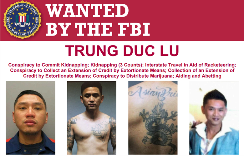 The FBI is offering a reward of up to $50,000 for info leading directly to the arrest of Trung Duc Lu, wanted in connection with the August 2014 torture, kidnapping, and murder of two Vietnamese brothers in Philadelphia: fbi.gov/wanted/additio…