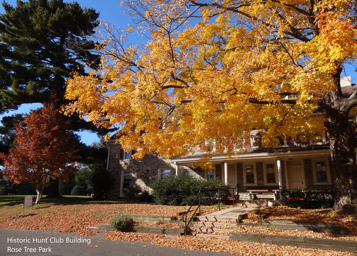Need to find us in person? Starting tomorrow, our building will be closing for maintenance, so the Parks &amp; Rec office will temporarily relocate to the nearby Hunt Club Building (next to the memorials) in Rose Tree Park. 
delcopa.gov/parks