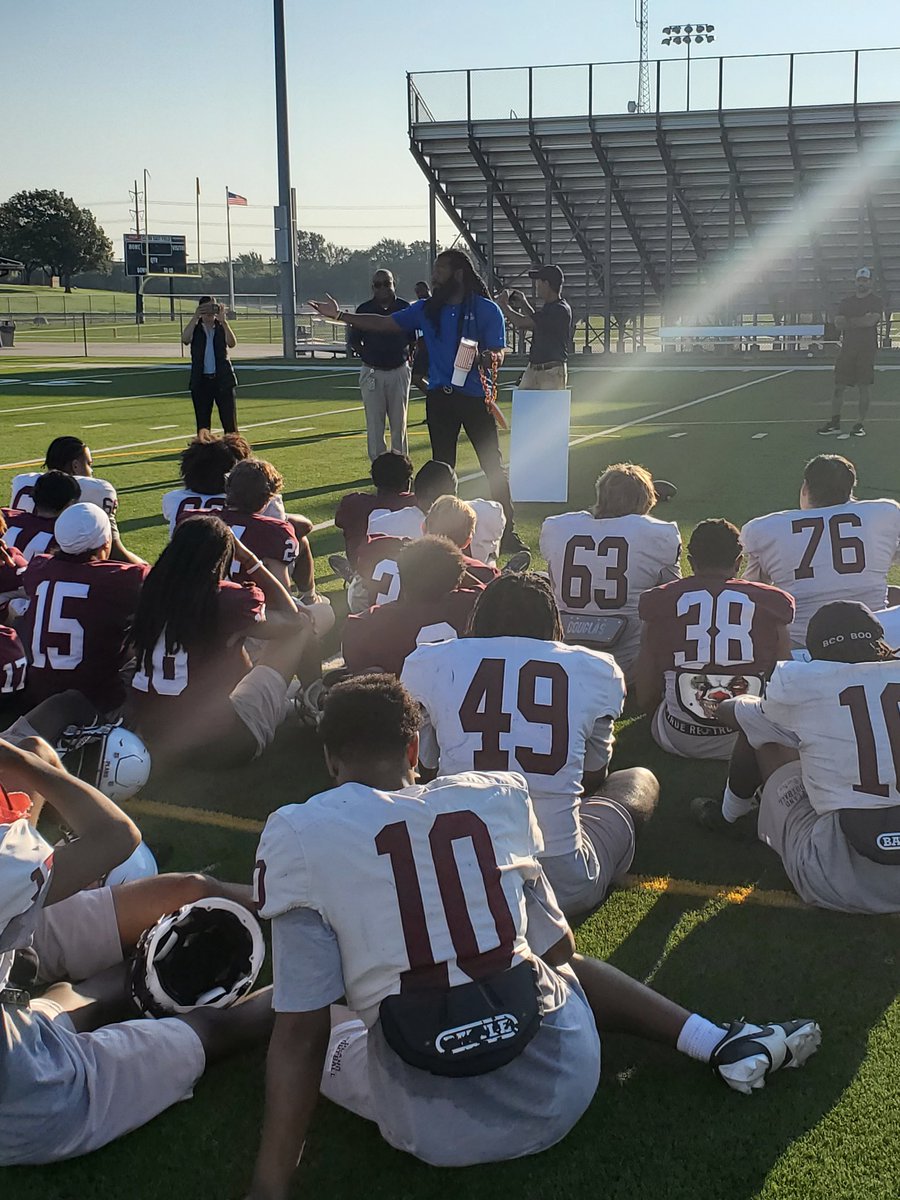 Plano Football (@planofootball) on Twitter photo Thank you <a href="/dallascowboys/">Dallas Cowboys</a> and <a href="/Whataburger/">Whataburger®</a> for naming Coach White the week 1 Coach of the Week for the win over Odessa Permian! Shoutout to <a href="/MrChrisArnold/">Chris Arnold</a> and <a href="/dannydmac44/">Danny D McCray</a> for being with us at practice this morning. It's a great day to be a Wildcat! Thank you <a href="/dallascowboys/">Dallas Cowboys</a> and <a href="/Whataburger/">Whataburger®</a> for naming Coach White the week 1 Coach of the Week for the win over Odessa Permian! Shoutout to <a href="/MrChrisArnold/">Chris Arnold</a> and <a href="/dannydmac44/">Danny D McCray</a> for being with us at practice this morning. It's a great day to be a Wildcat!