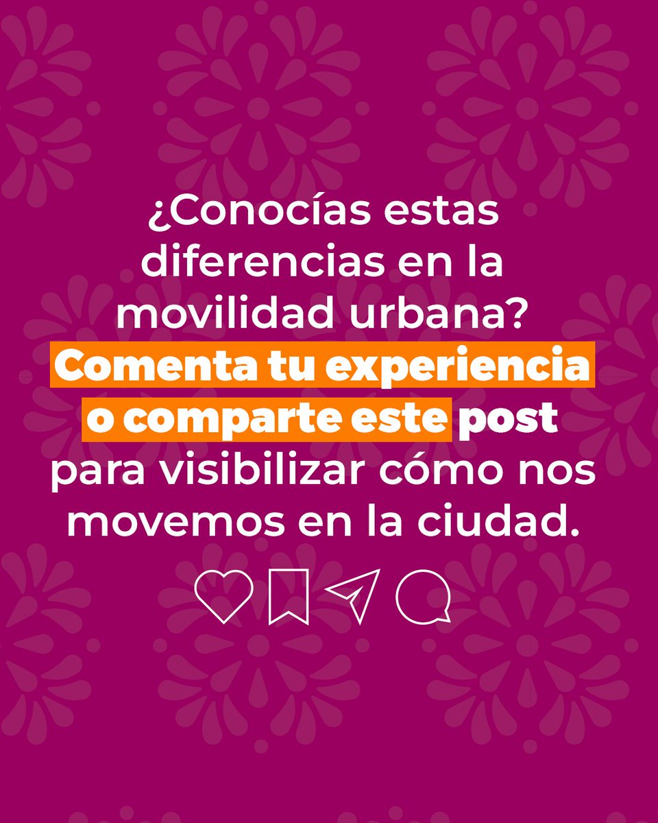 El lunes fue el #Díamundialsinauto lo cual es una realidad cotidiana para muchas mujeres, pues los datos dicen que usamos más el transporte público, ¿por qué?

Aquí los datos y algunas de las razones.