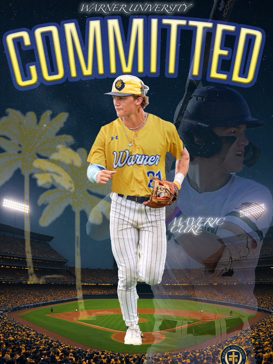 Maveric Cure (@curemaveric) on Twitter photo I am excited to announce that I will be committing to Warner University to purse my athletic and academic career. First I want to thank my lord and savior Jesus Christ. Also want to thank my parents for the opportunity to purse my passion. Lastly I wanna thank my coaches and I am excited to announce that I will be committing to Warner University to purse my athletic and academic career. First I want to thank my lord and savior Jesus Christ. Also want to thank my parents for the opportunity to purse my passion. Lastly I wanna thank my coaches and