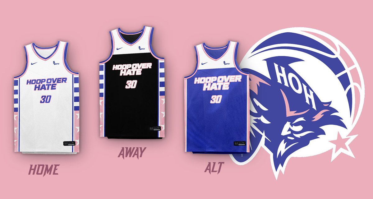 Jerseys &amp; Logo For <a href="/HoopOverHate/">HOH ⛹🏾‍♂️</a> 

✌🏽