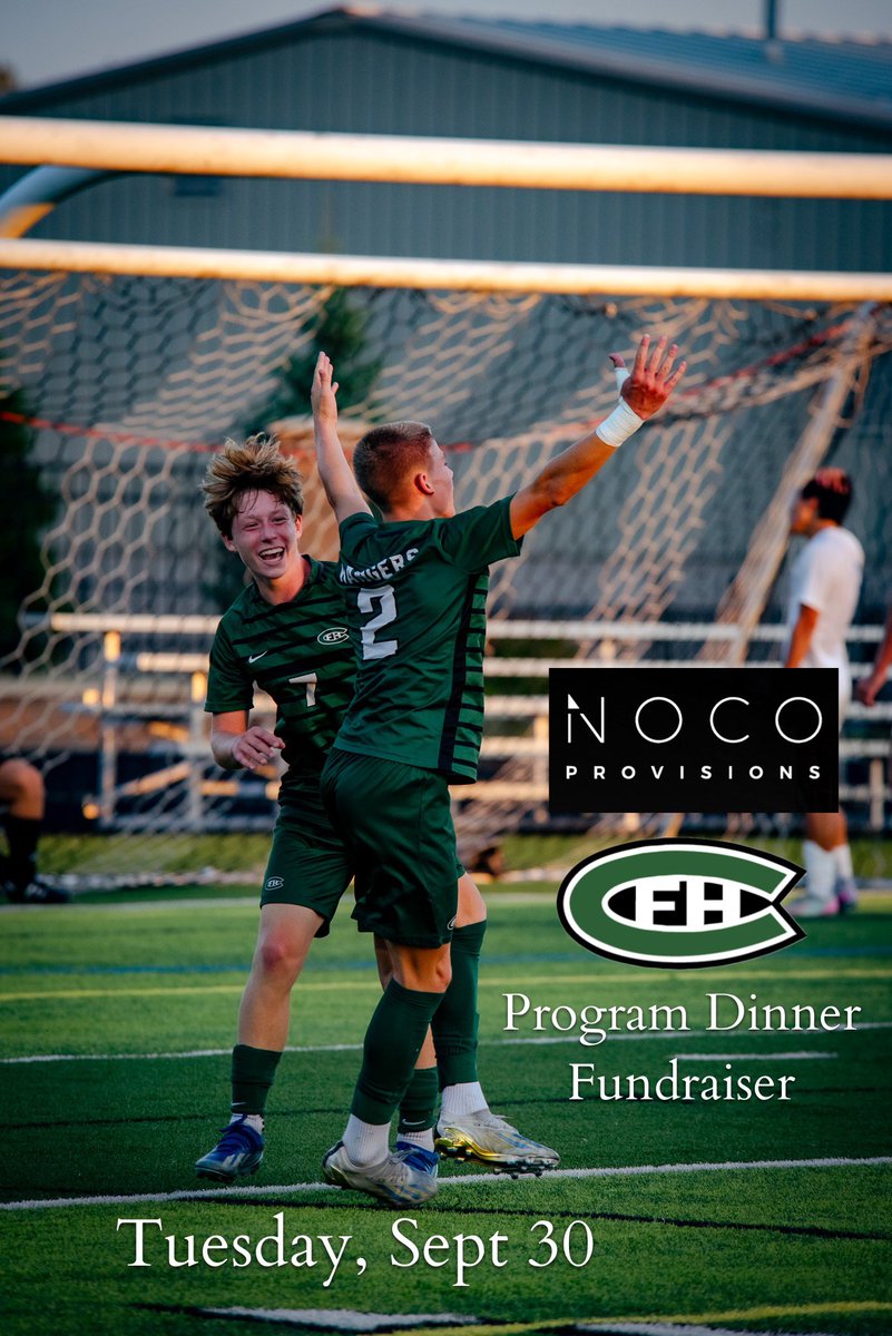 This Tuesday come out to Noco Provisions for our FHC Program Fundraiser dinner. 10% of all proceeds for the day (take out or dine in) go to the program. Just mention “FHC Soccer Kickback”. You know you have to eat, so why not join us and support these amazing boys!! #RangerPride