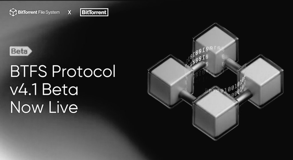 Decentralized storage just leveled up.

BTFS v4.1 Beta is here  packed with new upgrades from BTIP-103, 104 &amp; 105.
Think smarter retrieval, smoother renewals, reliable uploads, and Apple ARM support.

Here’s everything you need to know 🧵
#TRONEcoStar #BTFS <a href="/BitTorrent/">BitTorrent</a>