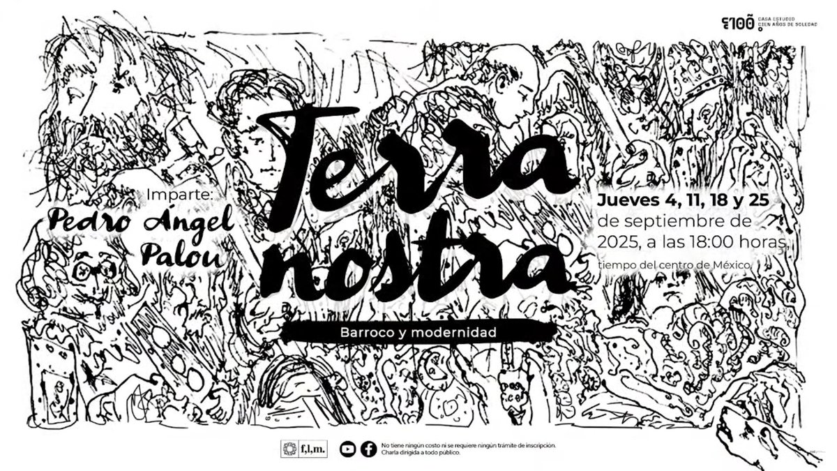 La modernidad en Terra nostra no es una culminación del proceso civilizatorio, si no su más acabado delirio. 

Sigue la charla de Pedro Ángel Palou sobre la gran novela de Carlos Fuentes:
youtube.com/watch?v=sHodFs…