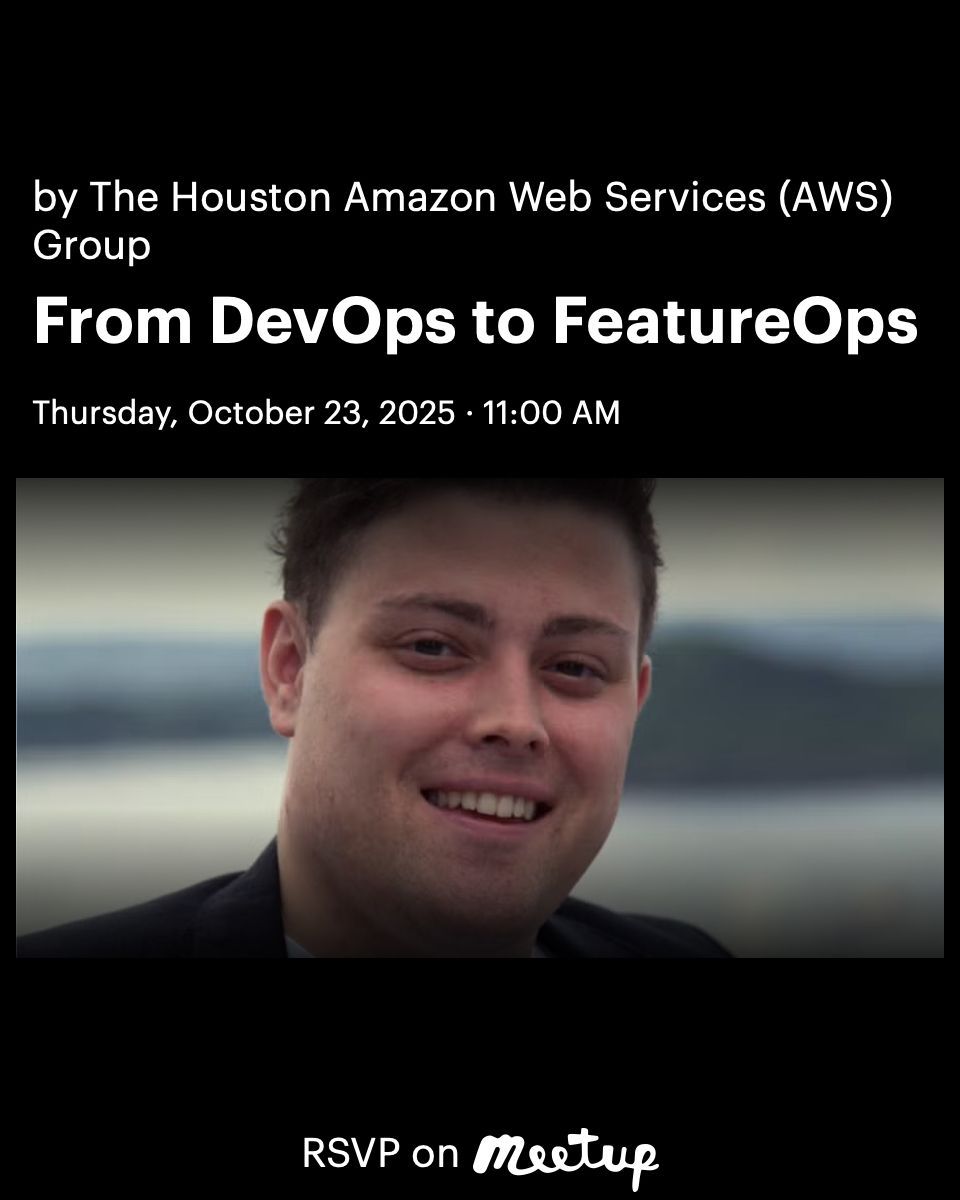 agilethoughts1's tweet image. Learn about a feature release strategy used by companies including Samsung &amp;amp; Blue Origin! The same way that #devops revolutionized software delivery by making deployments fast, predictable, and reliable, FeatureOps represents the next evolution. meetup.com/aws-houston/ev…