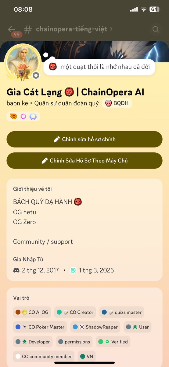 GiaCatLang283's tweet image. The effort and time you spend will never be wasted if you know how to take advantage of it. And sincere thanks to @ChainOpera_AI Hope everything will develop more and more 
Season 2 soon 
#ChainOperaAI #Agent #endss1