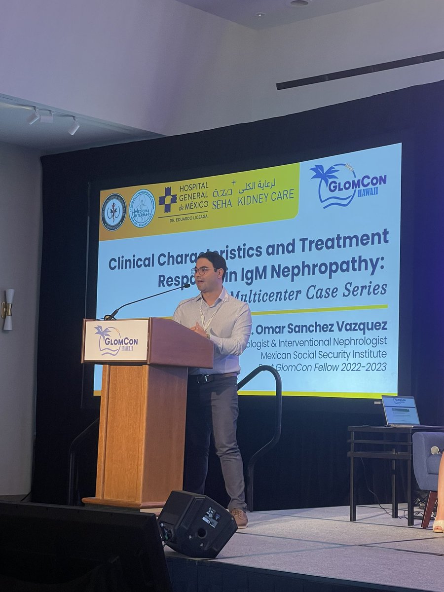 Omar_SnchezV's tweet photo. Sharing on IgM Nephropathy at #GlomConHawaii 

A collaborative effort 🇲🇽🇦🇪 @Alexgr23 @Nephroaholic @Nihal_Hamary @r1_katy @pau_deniz @AngelaCordobaH @OsmaryAlAr @GlomConILA @GlomCon https://t.co/RZOKMmop42