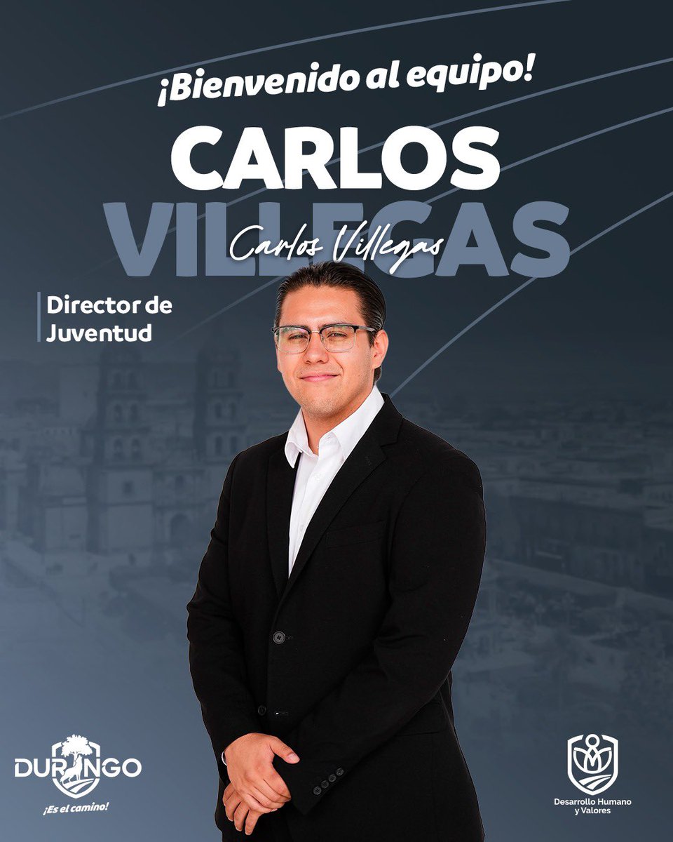 Municipio de Durango (@durangocap) on Twitter photo ¡La juventud, motor del presente y futuro de Durango! 🚀🙌🏻
Carlos Villegas asume la Dirección de Juventud en el <a href="/INDEHVAL/">Instituto de Desarrollo Humano</a>.
Espacios y oportunidades para nuevas generaciones. ✨
#DurangoEsElCamino 🐺 ¡La juventud, motor del presente y futuro de Durango! 🚀🙌🏻
Carlos Villegas asume la Dirección de Juventud en el <a href="/INDEHVAL/">Instituto de Desarrollo Humano</a>.
Espacios y oportunidades para nuevas generaciones. ✨
#DurangoEsElCamino 🐺