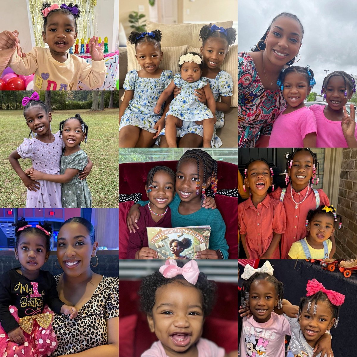 Quanedra Jackson (@mrsqjackson) on Twitter photo Everyday with you is a gift! 🌸Your laughter fills our home, your hugs heal any bad day, and your love has made my life richer in every way. Watching you grow into your own little selves is the greatest joy! I live to be the very best example for you! 💕
#NationalDaughtersDay 🎀 Everyday with you is a gift! 🌸Your laughter fills our home, your hugs heal any bad day, and your love has made my life richer in every way. Watching you grow into your own little selves is the greatest joy! I live to be the very best example for you! 💕
#NationalDaughtersDay 🎀