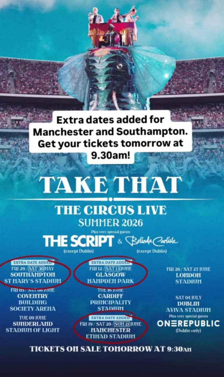 Take That Brasil tweet media