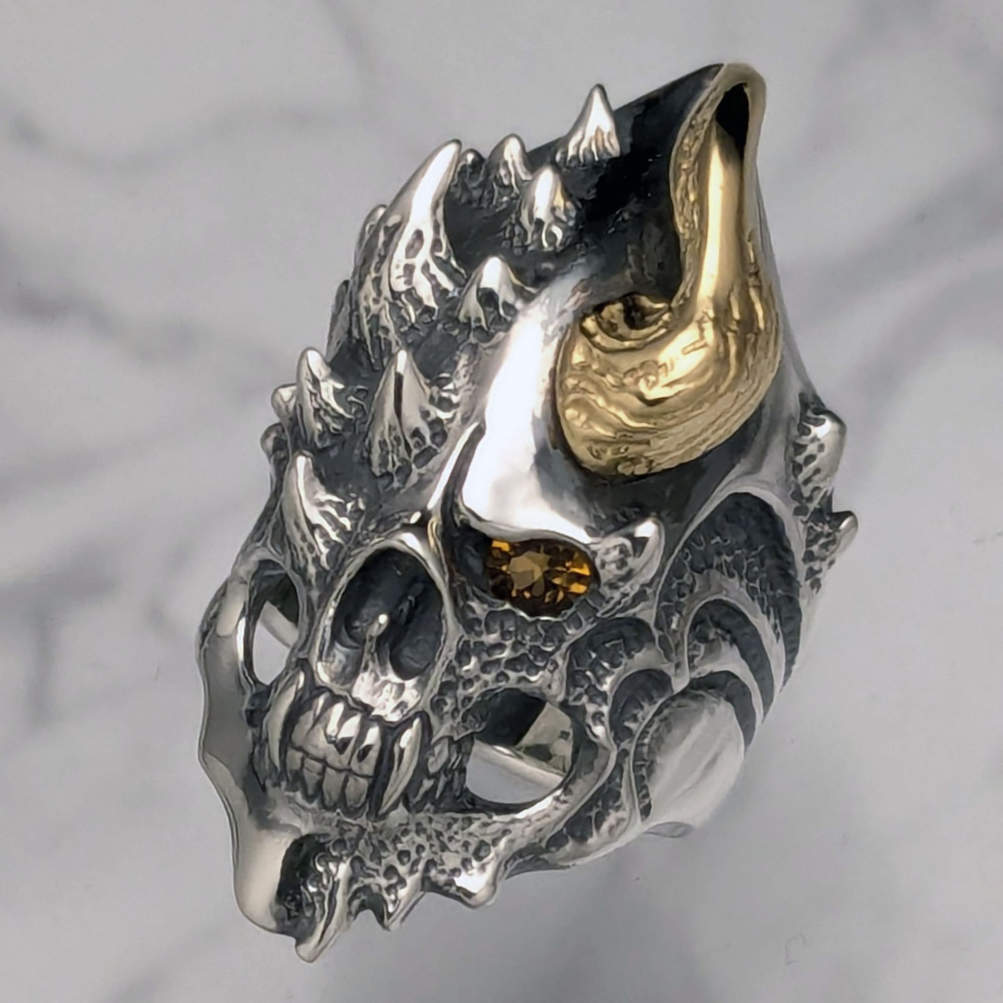 Bill Wall Leather ネックレス クラウンスカル シルバー925 ビル