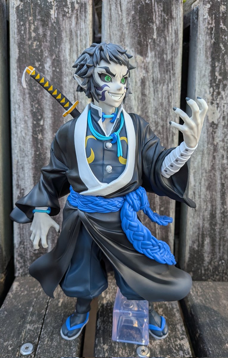 一番くじ 鬼滅の刃 ～雷の兄弟～ B賞 獪岳 MASTERLISE 大きさも結構