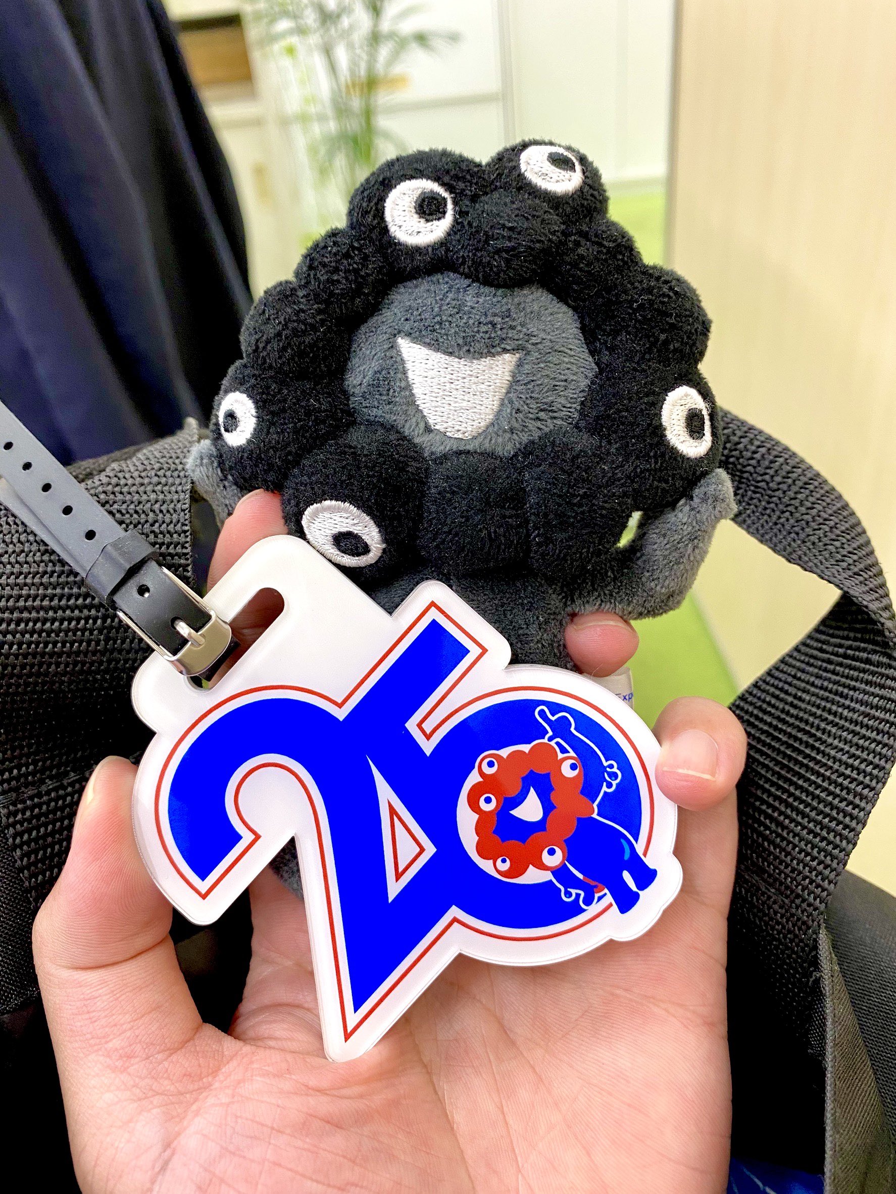 大阪万博EXPO2025 黒ミャクミャク　這型ぬいぐるみM 2025大阪・関西万博】黒ミャクミャクの新商品「お手玉風