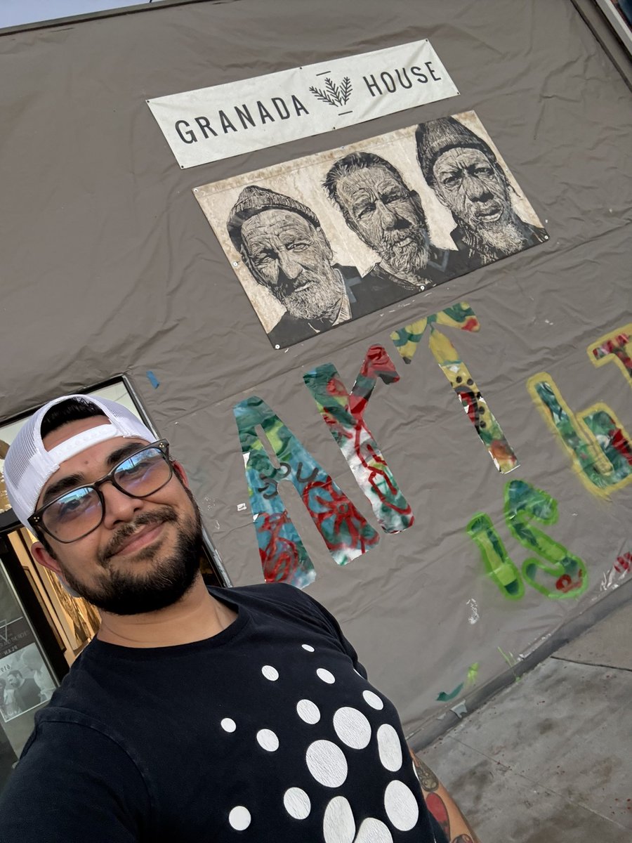 rod_drmz's tweet image. What a blast to host our first Cardano &amp;amp; Web3 meetup in collaboration with “Granada House” (@kpalaniuk ) in San Diego! 

It’s a beautiful venue, with an awesome collection on display; a great gallery, office, and cultural space — set up with plug-in audio &amp;amp; projector display 🤘🏽…