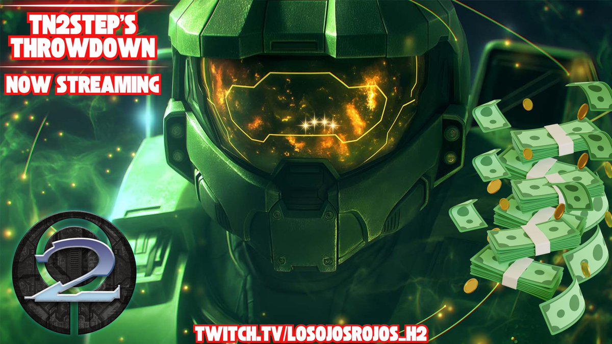 🔥TN2STEP'S THROWDOWN🔥
💵A Halo 2 Project Cartographer Pop-up Tourney💵
🟥Now streaming at twitch.tv/losojosrojos_h2🟦