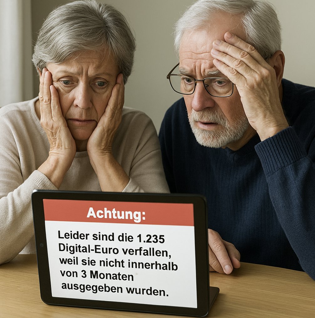 AnwaltUlbrich's tweet image. Der digitale Euro: Eintrittskarte in den totalen Überwachungsstaat?
Brüssel plant, was Orwells „1984“ wie ein Kinderbuch wirken lässt. Unter dem harmlos klingenden Titel „Digitaler Euro“ verbergen sich Gesetze und Verordnungen, die unsere Freiheit und Selbstbestimmung bedrohen.…