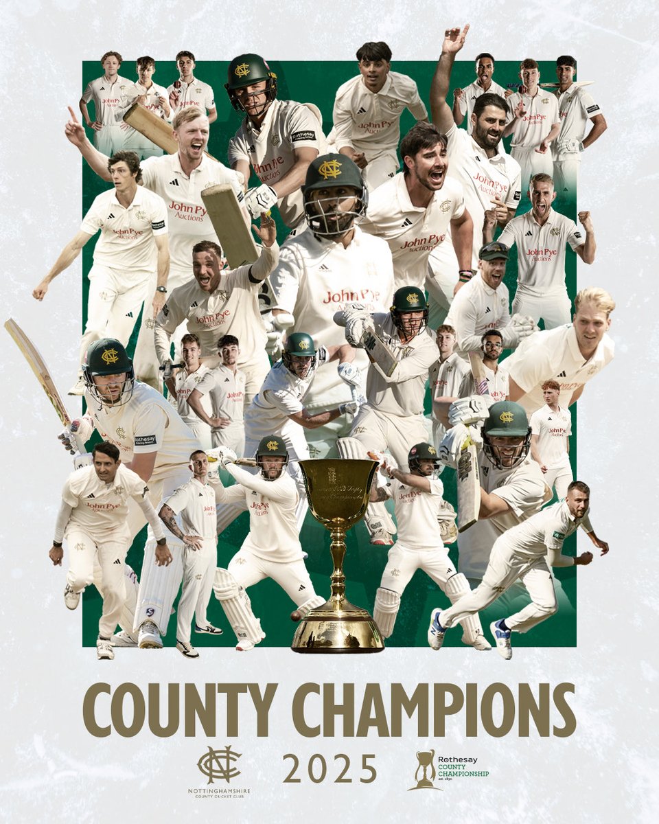 Samitpatel21's tweet image. Congrats @TrentBridge boys unbelievable effort. Only the lads that have won this before will know how much this means. All the hard yards the lads would have put in the winter has definitely shown. Celebrate properly Moorsey @Mull05 Franksy Botha and Shiney.