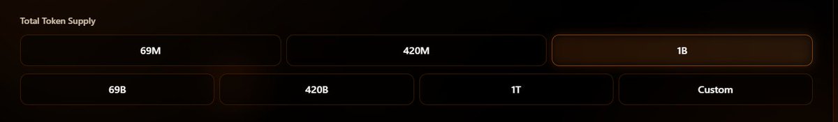 Reminder that you can launch tickers with custom supplies on <a href="/bonk_fun/">BONK.fun</a>.

Would be cool to see some unique things made using it, there have been a few good examples in the past but nothing that really stuck long term. 🫡