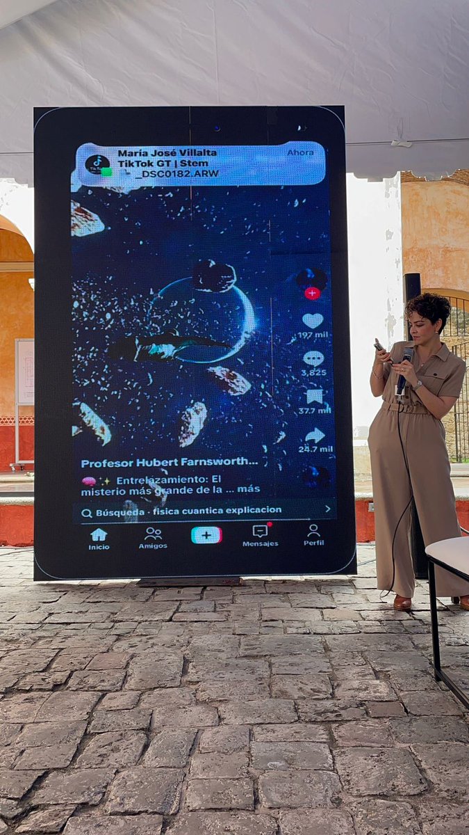 secretariasvet's tweet image. 🔬📱 STEM y TikTok: un espacio de oportunidades… y también de riesgos.
Desde #SVET trabajamos con aliados y sector privado para prevenir la violencia sexual, explotación y trata en entornos digitales.
👀 Uso seguro, informado y responsable.
#ModoDigital