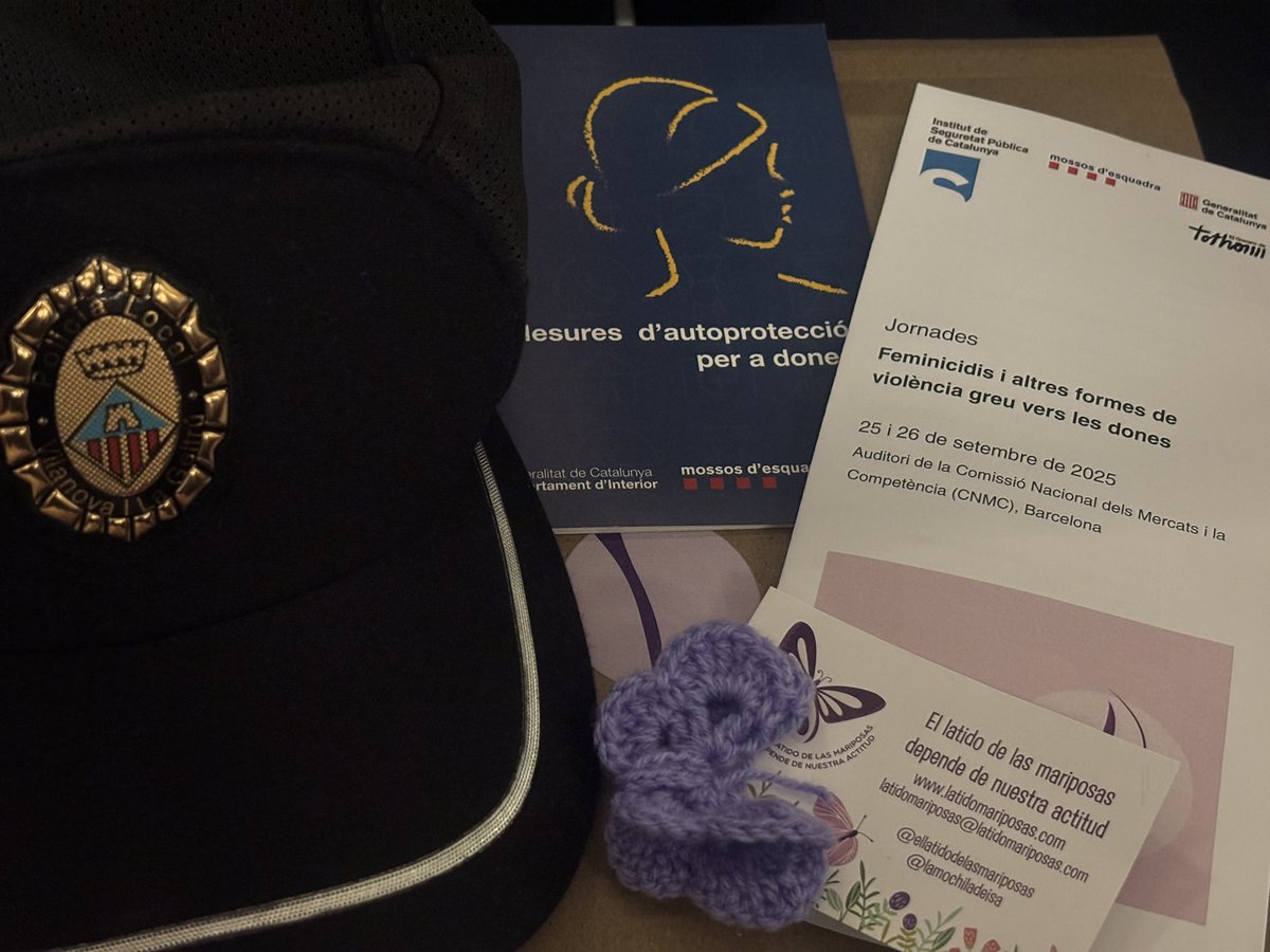 Policia Local Vilanova i la Geltrú ◼ ◼ ◼ ◼ (@plvng) on Twitter photo 👮♀️ Avui, hem compartit una jornada intensa de treball i reflexió en el marc de les Jornades sobre feminicidis i altres formes de violència greu vers les dones.
💡 Formació clau per reforçar la prevenció, detecció i investigació des d’una mirada multidisciplinària.
<a href="/ispccat/">ISPC</a> 👮♀️ Avui, hem compartit una jornada intensa de treball i reflexió en el marc de les Jornades sobre feminicidis i altres formes de violència greu vers les dones.
💡 Formació clau per reforçar la prevenció, detecció i investigació des d’una mirada multidisciplinària.
<a href="/ispccat/">ISPC</a>