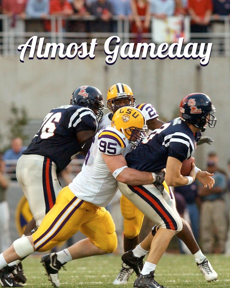 LSUfootball's tweet photo. Closing in on Gameday in Oxford https://t.co/XYhUyf8e9O