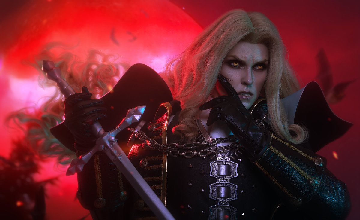 🩸Blood Moon🩸
Today marks the 39th anniversary of the Castlevania universe ♥️🦇

#CastlevaniaNetflix #ALucard #Castlevania