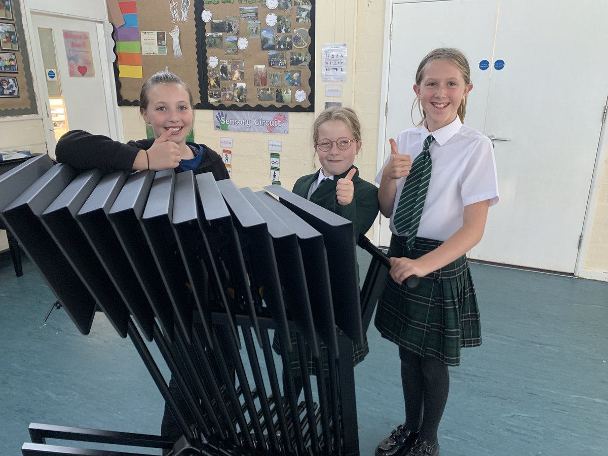 Mrs Glanville and her team of helpers put together the new set of music stands at Warkworth Primary School today! Just waiting for the new stand banners to arrive… <a href="/NCEA_Warkworth/">NCEA Warkworth Primary</a>