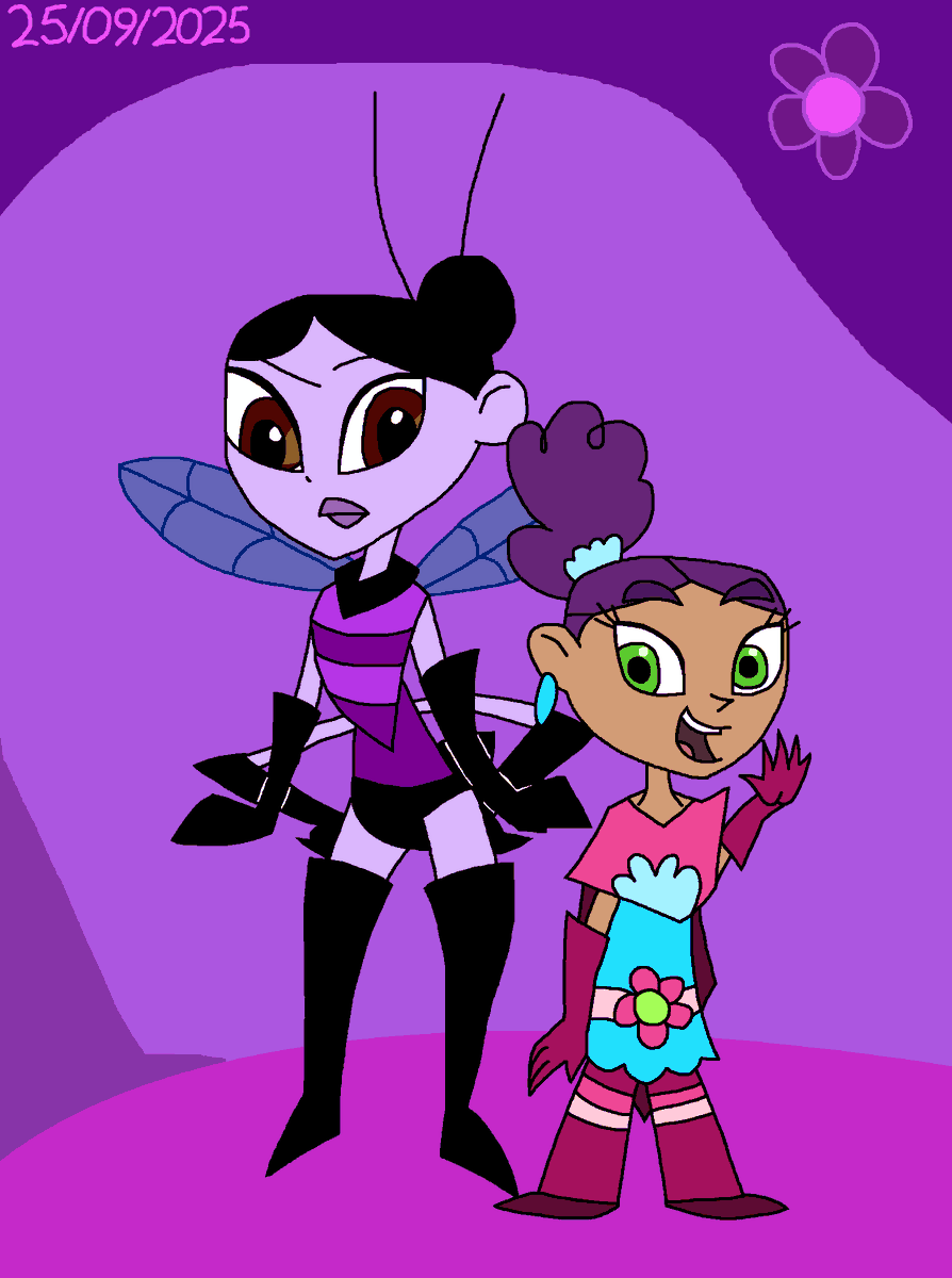 EwanLow6's tweet photo. Buzz Girl and Changerella (Fanart) @JasonLe99068346 @MorganLeech8 @AXMONX2009 #SuperNormalCartoon #CITV #Fanart #BuzzGirl #Changerella https://t.co/gp9UmC2h3q