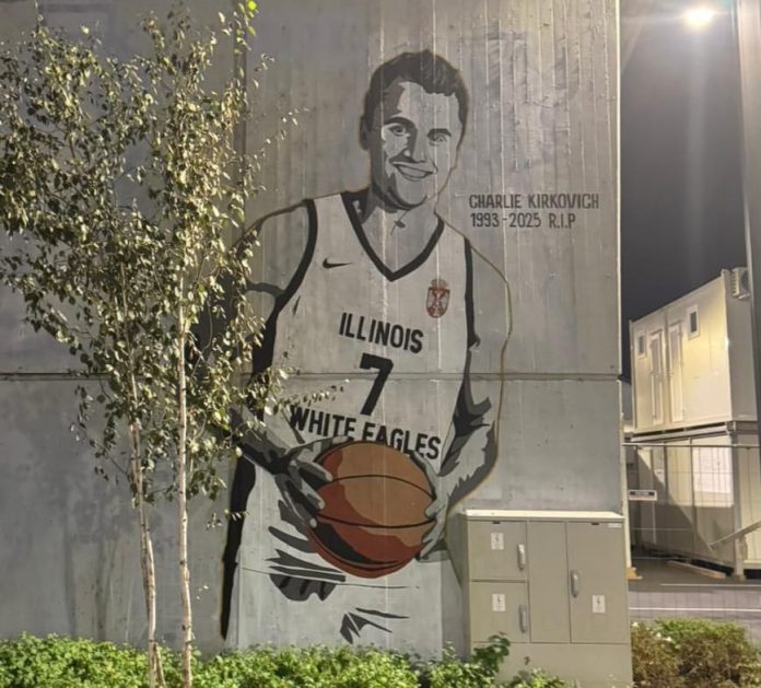 🚨🚨🚨🇷🇸CHARLIE KIRK TRIBUTE FROM SERBIA

Charlie use to play basketball with Serbs in Chicago...so he gets a mural in Belgrade.

This from my friends in Serbia.

Just done.