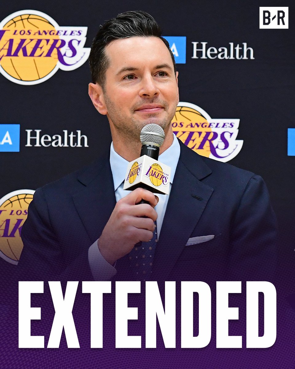 🚨Breaking: Rob Pelinka says the Lakers have given JJ Redick a contract extension

Redick signed a four-year, $32M deal last summer and went 50-32 in his first season