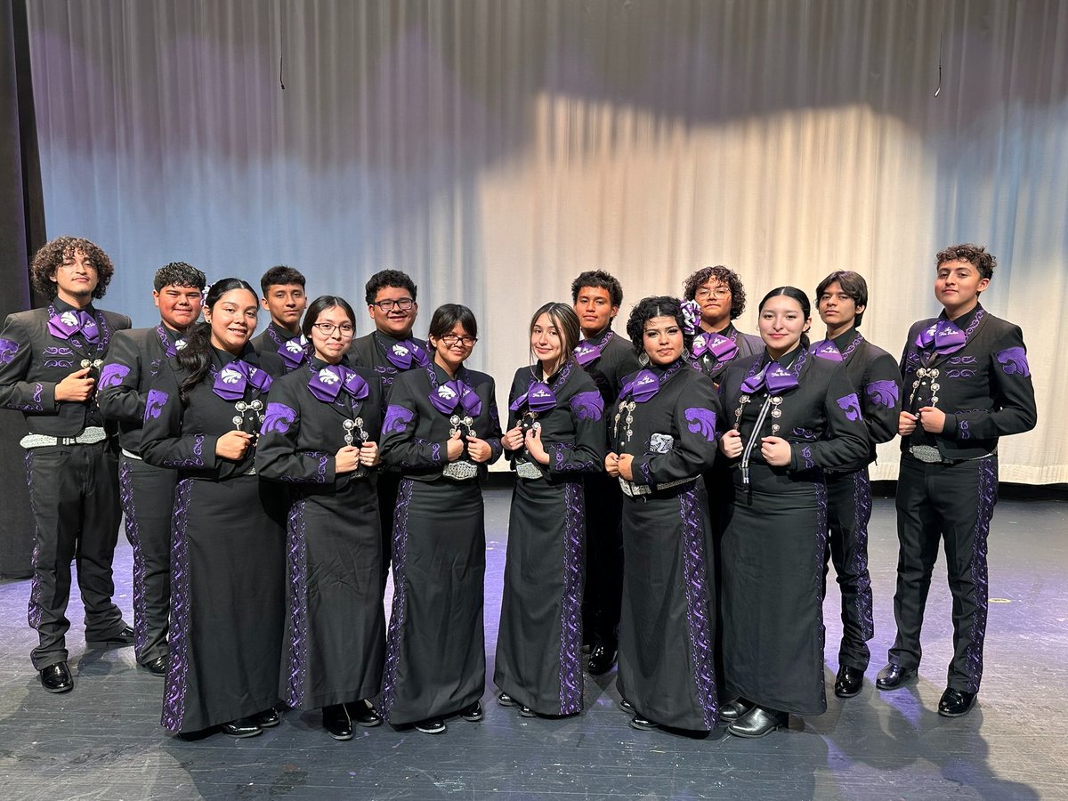 Thank you to Kingwood Park High School for inviting us to celebrate Hispanic Heritage Month with your students! A special thank you to KPark Latin American Student Organization for your warm welcome and support. 💜 #HispanicHeritageMonth #Mariachi <a href="/HumbleISD_KPHS/">Kingwood Park HS</a> <a href="/HumbleISD_HHS/">Humble High School</a>