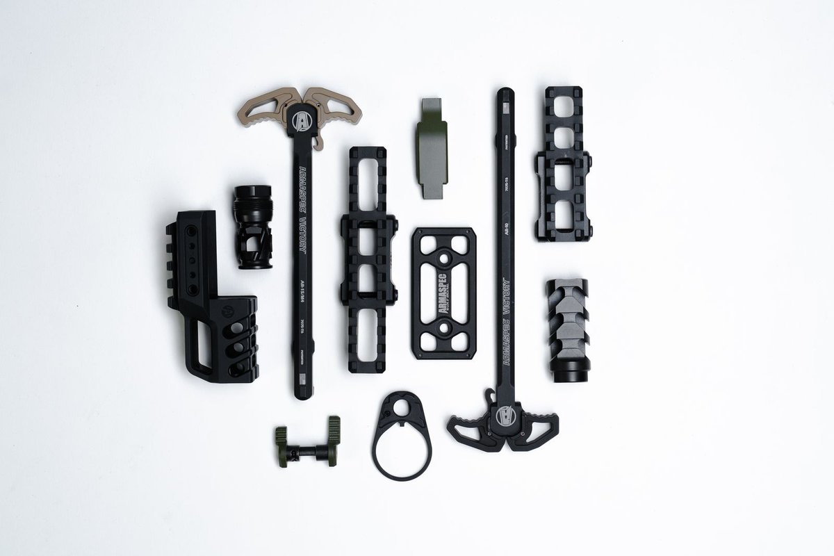 ARMASPEC_USA's tweet photo. Founded in 2013, Armaspec is committed to providing affordable, high-quality accessories and components. All made right here in the USA!

Join us on our journey! https://t.co/np2BMF1Xdi