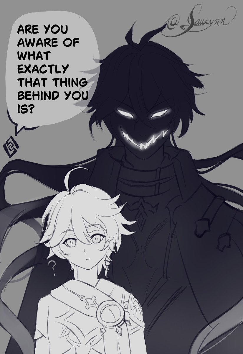 Only Zhongli understands the true nature of the ancient fae
#Zhongli #Flins