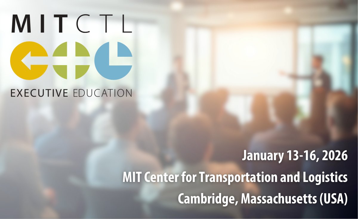 Your supply chain challenges aren’t standing still – and neither should you. Level up with MIT’s Executive Education in Supply Chain Management: a four-day, in-person program packed with strategy, innovation and global perspectives: ctl.mit.edu/events/tue-011…