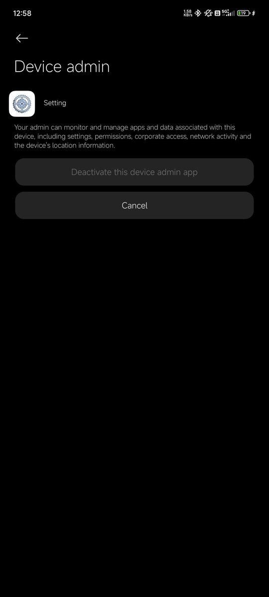 fbkingasif's tweet photo. It has access to things no financial app should ever have and you can't revoke or disable anything. I repeat, you can't uninstall it, can't revoke permissions, can't disable it. You're basically handing them full control of your phone &amp; the interesting part is it's a harmful app! https://t.co/Q4BNahnEA6