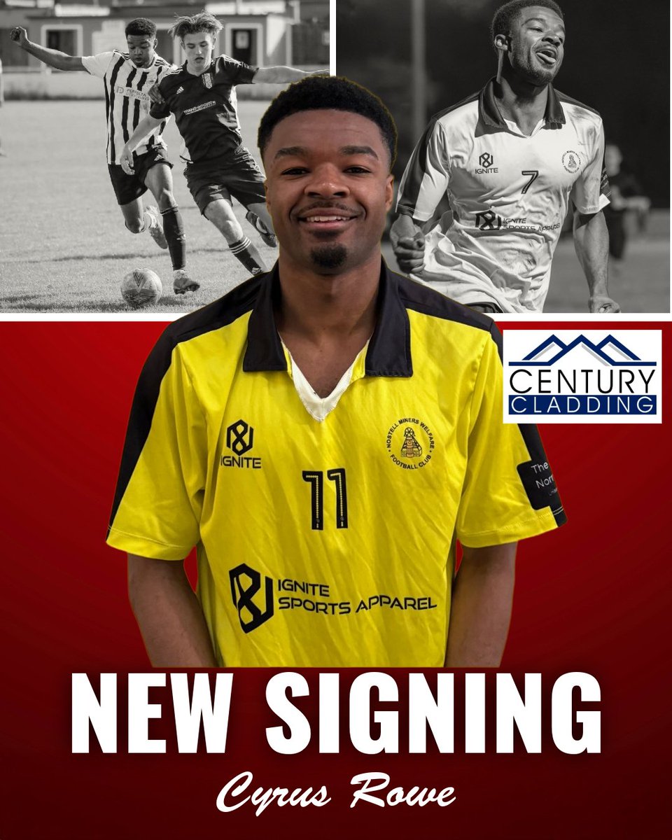 DearneDistrict's tweet photo. 𝗡𝗘𝗪 𝗦𝗜𝗚𝗡𝗜𝗡𝗚 ✍️

We are pleased to announce the signing of exciting attacking winger Cyrus Rowe from Nostell Miners Welfare. 

The 22 year old has played 5 games, scoring 2 goals and 2 assists, so far this season. 

Cyrus is well know for his..... 

(1/3) https://t.co/raRcfWcENm