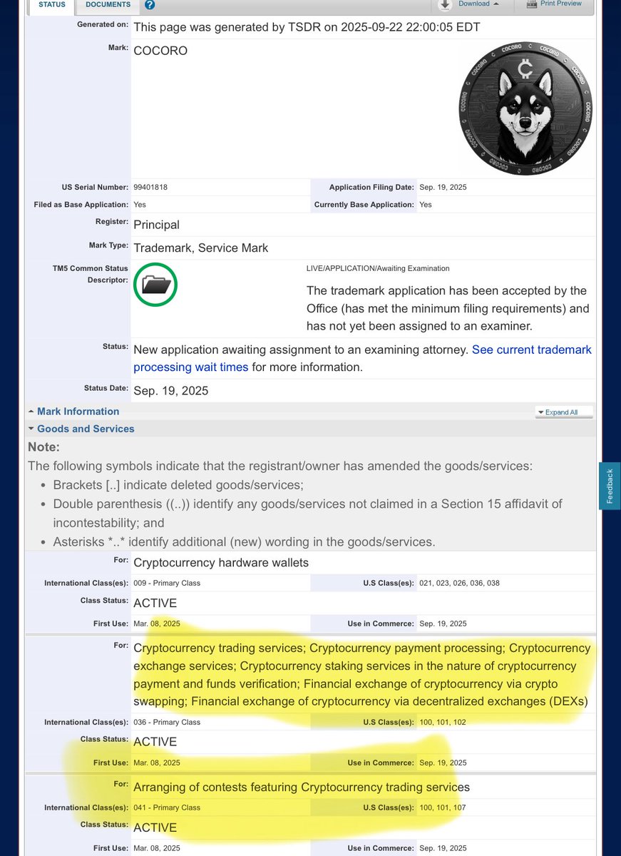 Degenlicious's tweet photo. I totally aggree on that statement Justin.

Tokenize everything.
This is the point of crypto, tokenize something and if people believe in that something and support it then it succeed, same all the big projects so far, they became big cause communities supported and narrative was Alpha.

We are gonna fight for what is ours, for what we worked all this time, for $Cocoro on eth that belongs to all of us and noone, I repeat, noone can stop us

Lately we faced a lot of coordinated attacks, @Uniswap unfairly banned us from their platform, @etherscan removed token info from their scanner.

Cocoro even has IP rights for been traded as crypro currency even thought in crypto world this should not be happening and everything just been tokenized and traded especially when uniswap and etherscan has listed bunch of malicious projects but decided to harm Cocoro intentionally.

I hope you bring justice to Cocoro on eth and a community that working so hard since the beginning for the last 6 months.

@VitalikButerin
@cz_binance
@HTX_Global
@HTX_DAO
@HTXCommunity
@BlackShib_DOGE