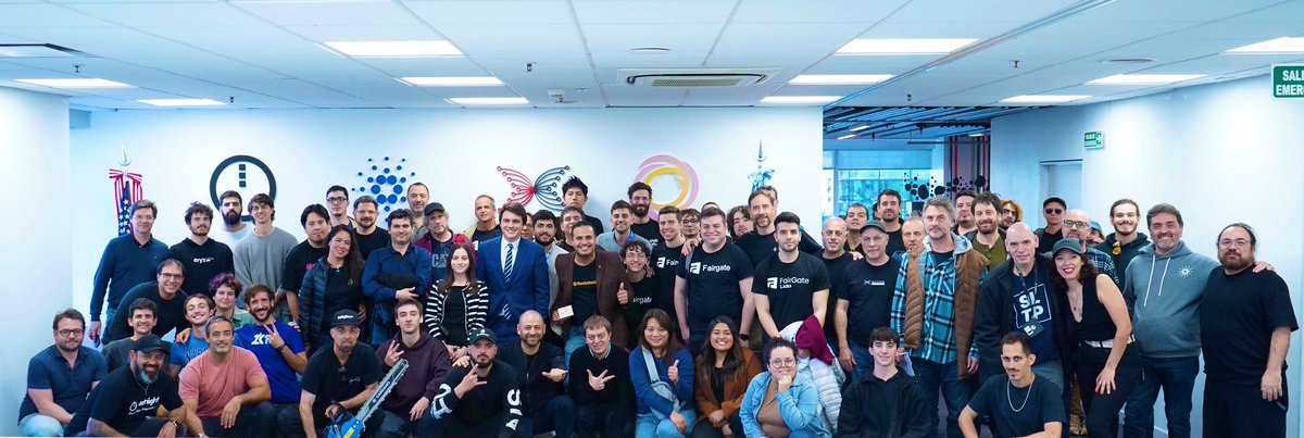 A vibrant community that continues to grow and develop every day.

An excellent event at the Input Output Buenos Aires office with <a href="/FairGateLabs/">Fairgate</a>, <a href="/txpipe_tools/">TxPipe</a>, and <a href="/bitvmx/">BitVMX</a>.

Thank you to Sergio Lerner, Santiago Camuerga, and their teams for such impressive presentations for our