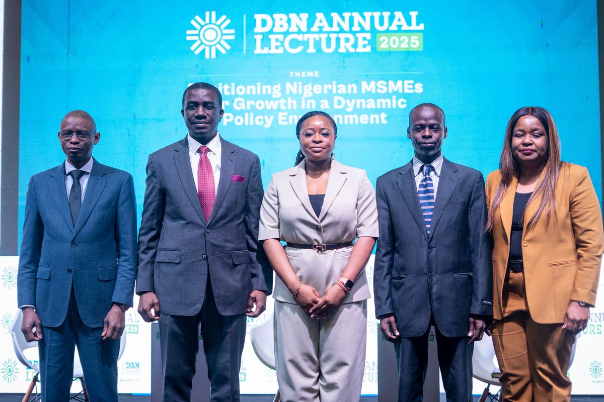 NeximBank's tweet image. #NEXIMBank #DBNLecture2025 #MSMEDevelopment #TradePolicyBank #IntraAfricanTrade #NigeriaRising #DevelopmentFinance #PolicyForGrowth #DBN