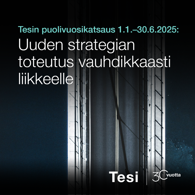 TesiFII's tweet photo. Tesin puolivuosikatsaus on julkaistu! 📊

Tulos oli vahva haastavasta markkinaympäristöstä huolimatta ja jatkoi edellisvuoden positiivista kehitystä yksittäisten sijoitusten arvonnousun siivittämänä. Uuden sijoitusstrategian toteutus on käynnistynyt lupaavasti.

Lue lisää! 👇