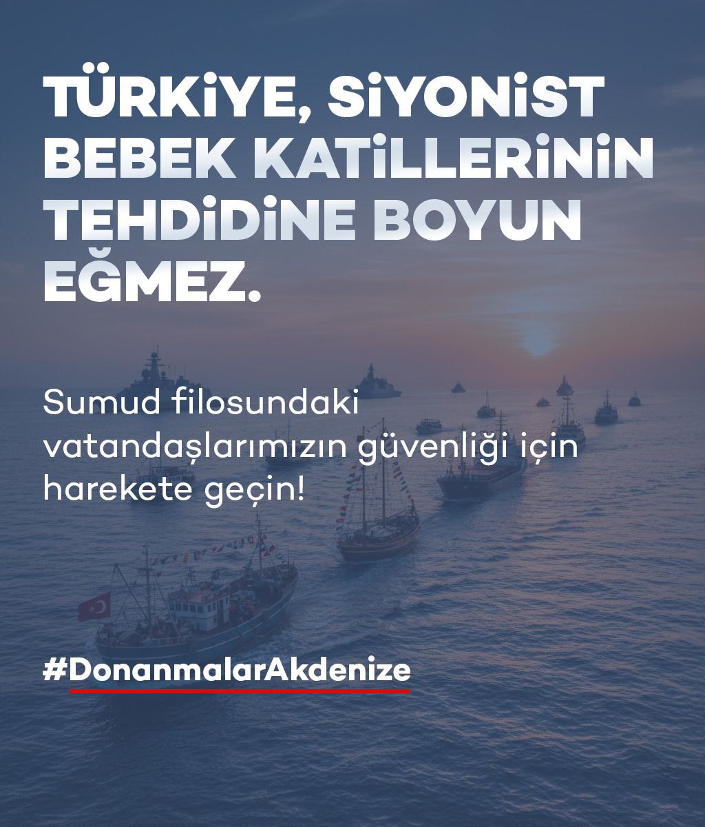 Realitenin farkındayız fakat şu an bu adımlar atılmazsa ileride başımıza nelerin geleceğinin farkındayız. O yüzden talebimiz #DonanmalarAkdenize